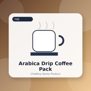 Arabica Drip Coffee Pack