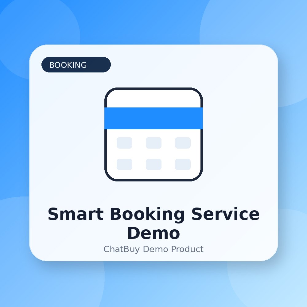Smart Booking Service Demo