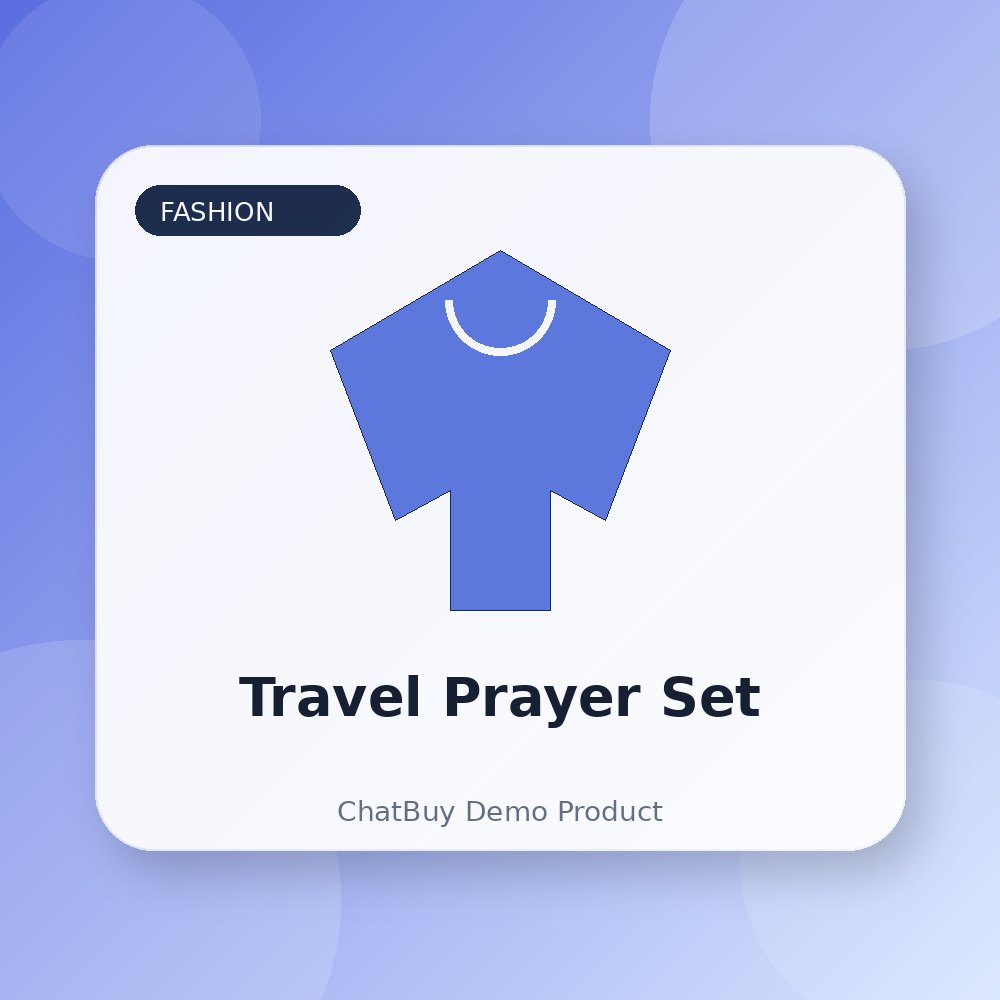 Travel Prayer Set
